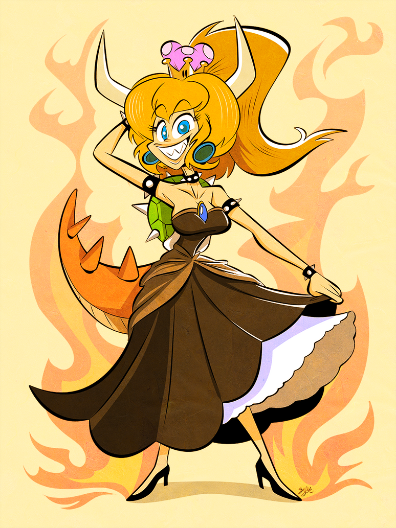 Bowsette Rescate Bowsette by Themrock on DeviantArt