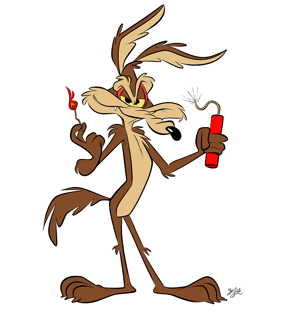 Wile E. Coyote Bildschirmhintergründe / Wile E. Coyote and Road Runner