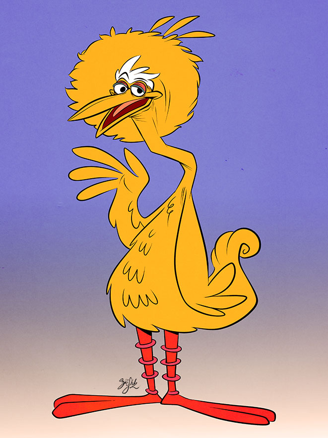 Big Bird by Themrock on DeviantArt