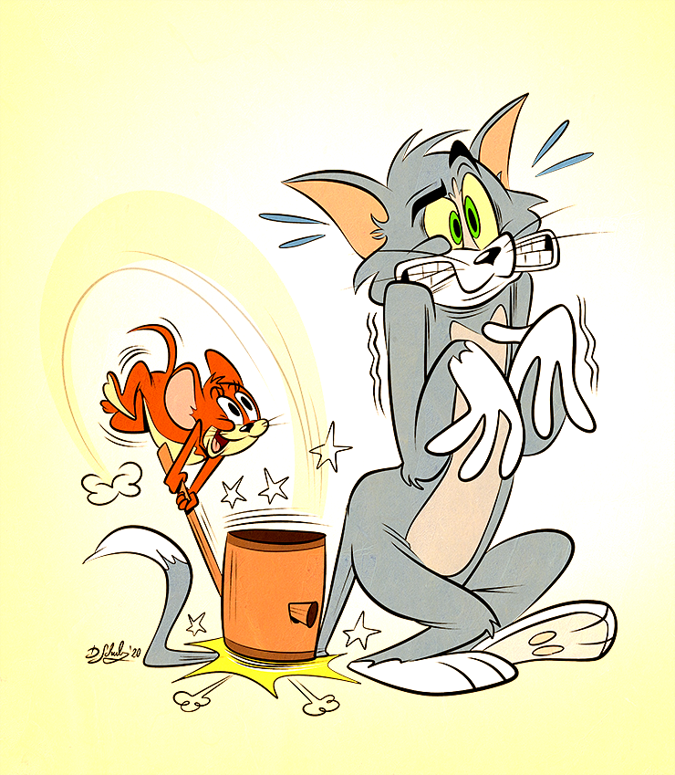 Tom Jr Deviantart Tom and Jerry by Themrock on DeviantArt