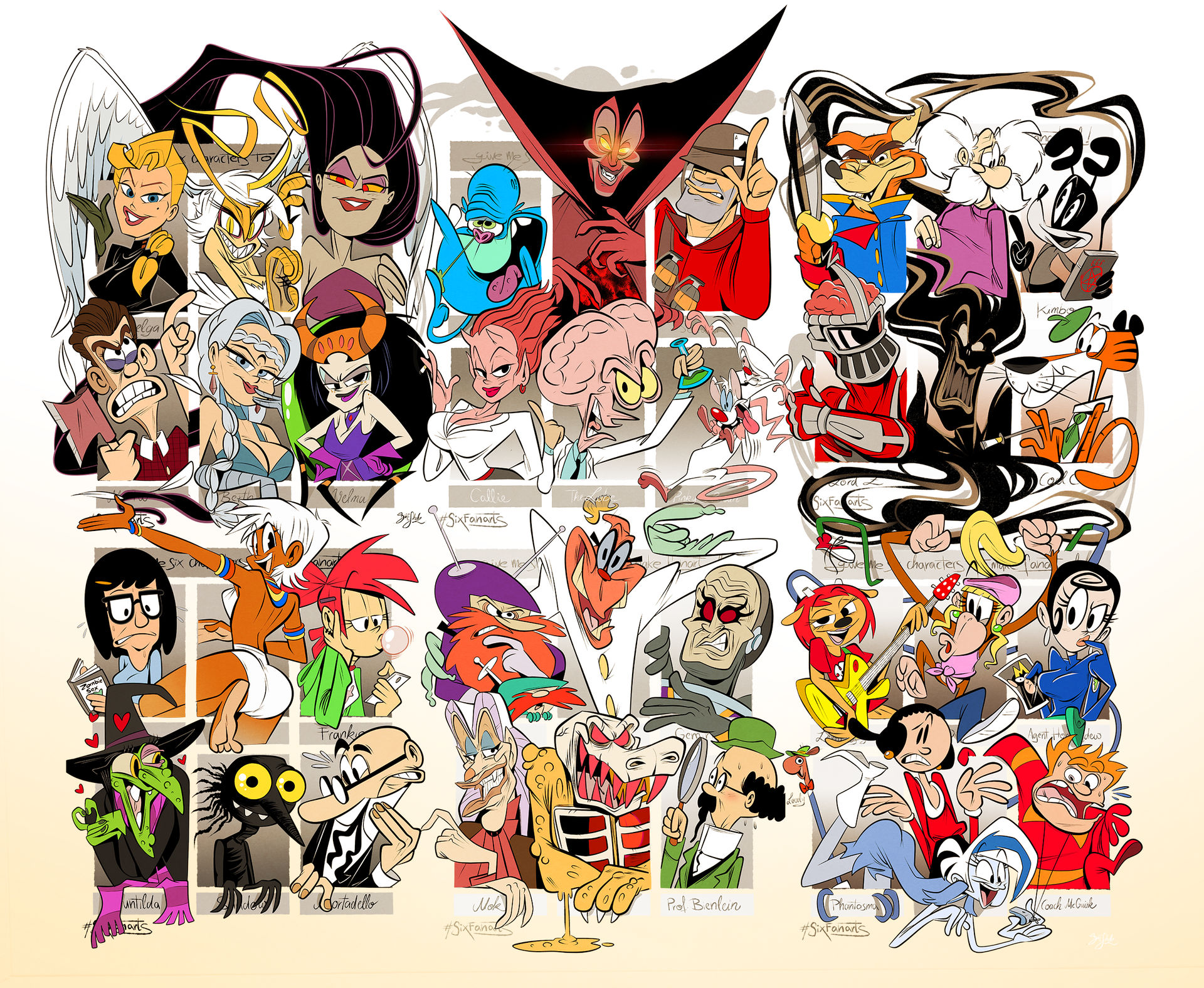 Six x Six Fanarts Challenge Part 2 by Themrock on DeviantArt