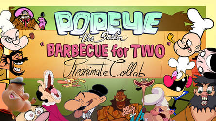 Popeye Barbecue For Two Reanimate Collab
