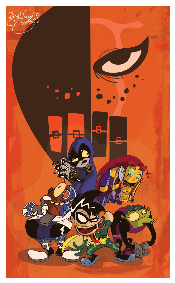 Tiny Titans by Themrock on DeviantArt Tiny Titans by Themrock on DeviantArt