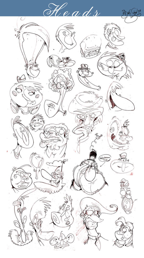 Head Designs by Themrock on DeviantArt