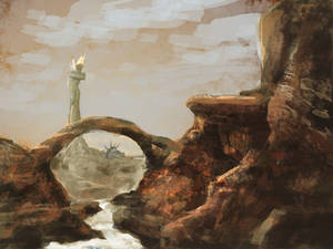 Attempt to matte painting