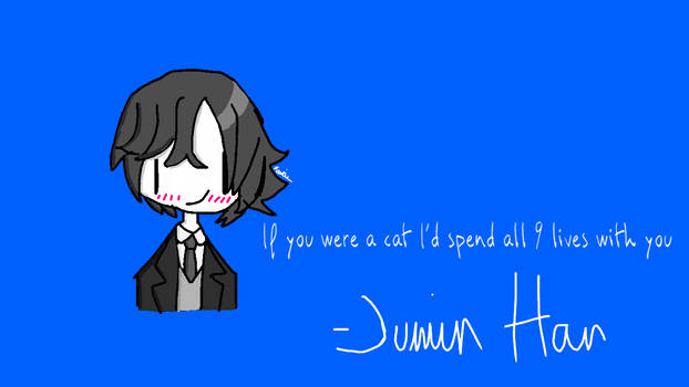 Happy valentine's day from Jumin