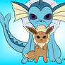 Vaporeon Eevee Scruff