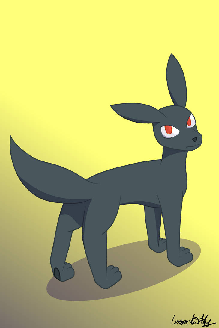 Red Ringed Umbreon De-ringed Umbreon Redone by LaserKittyDraws on DeviantArt