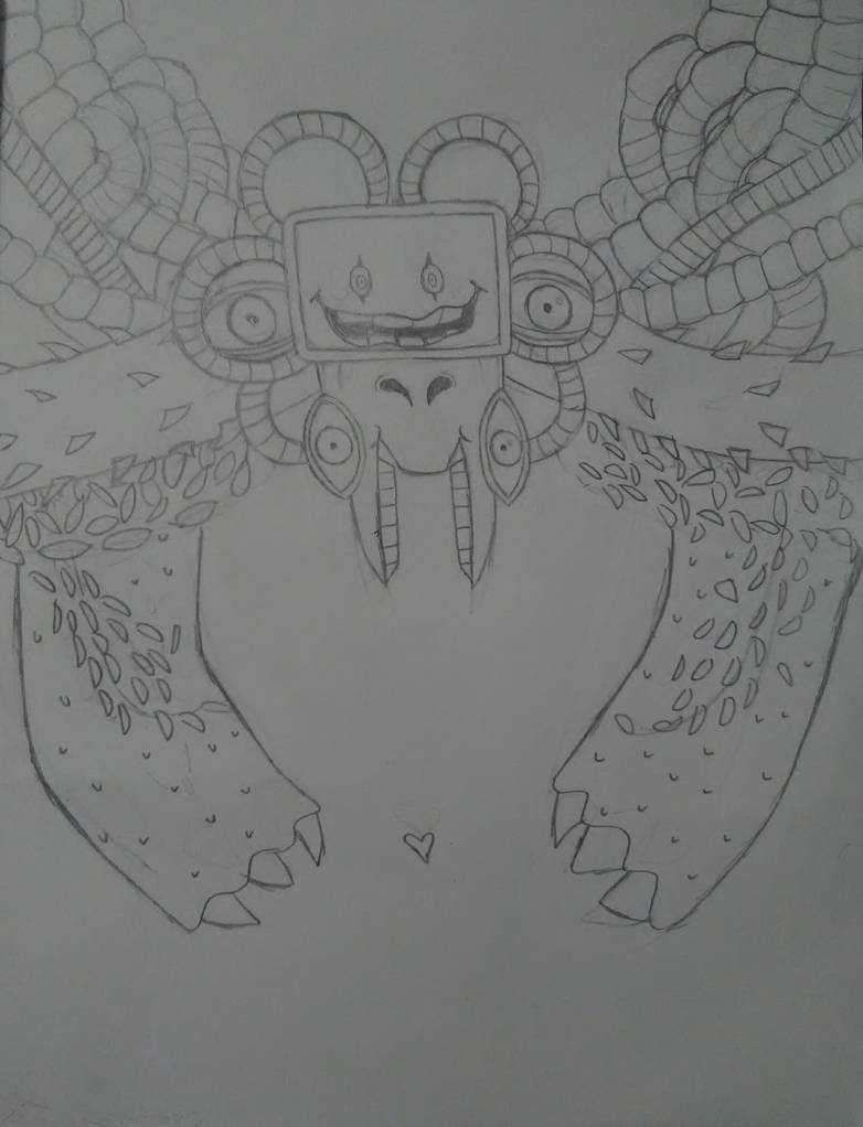 Omega Flowey by SteadyRaindrops on DeviantArt