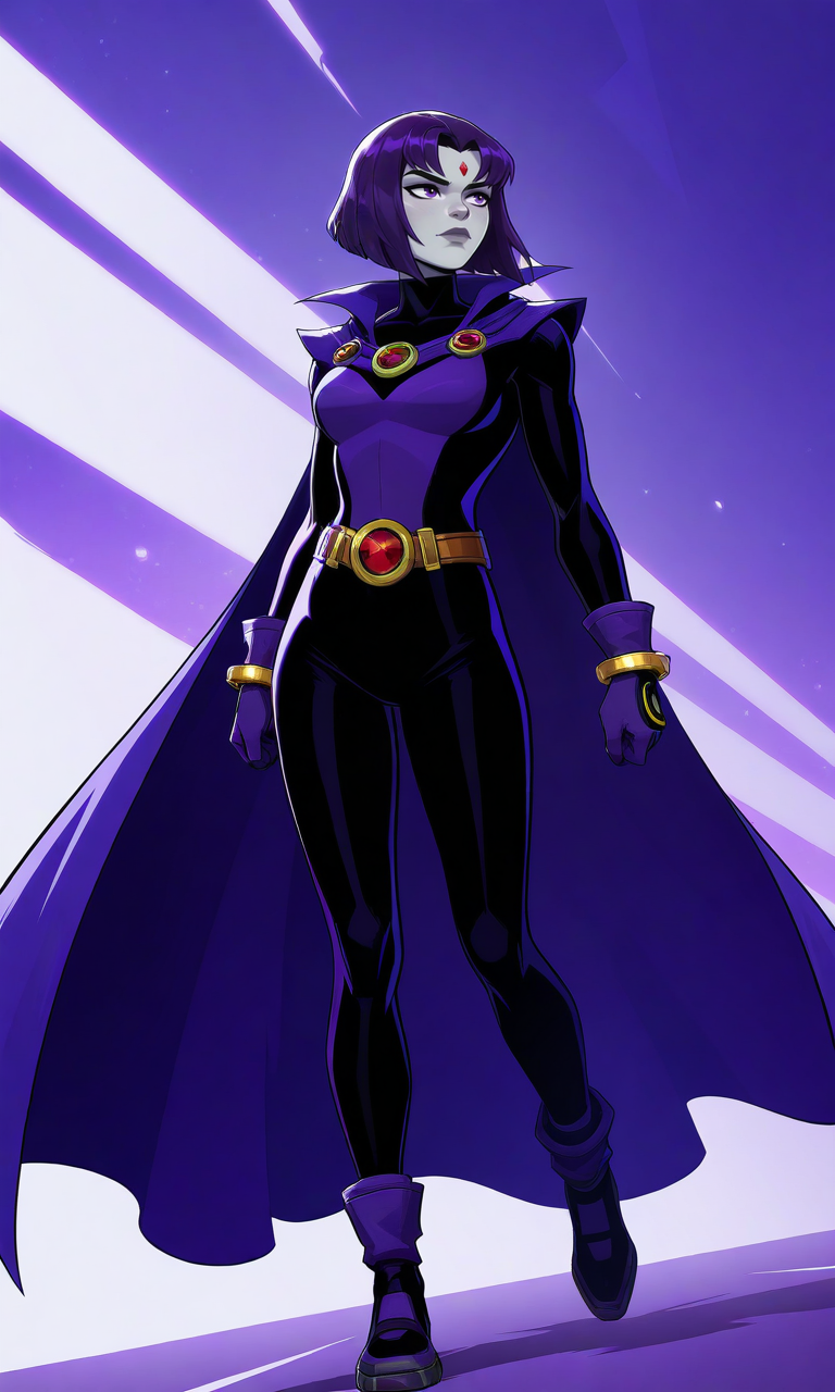 DC Rivals - Raven by SharonQuinn on DeviantArt