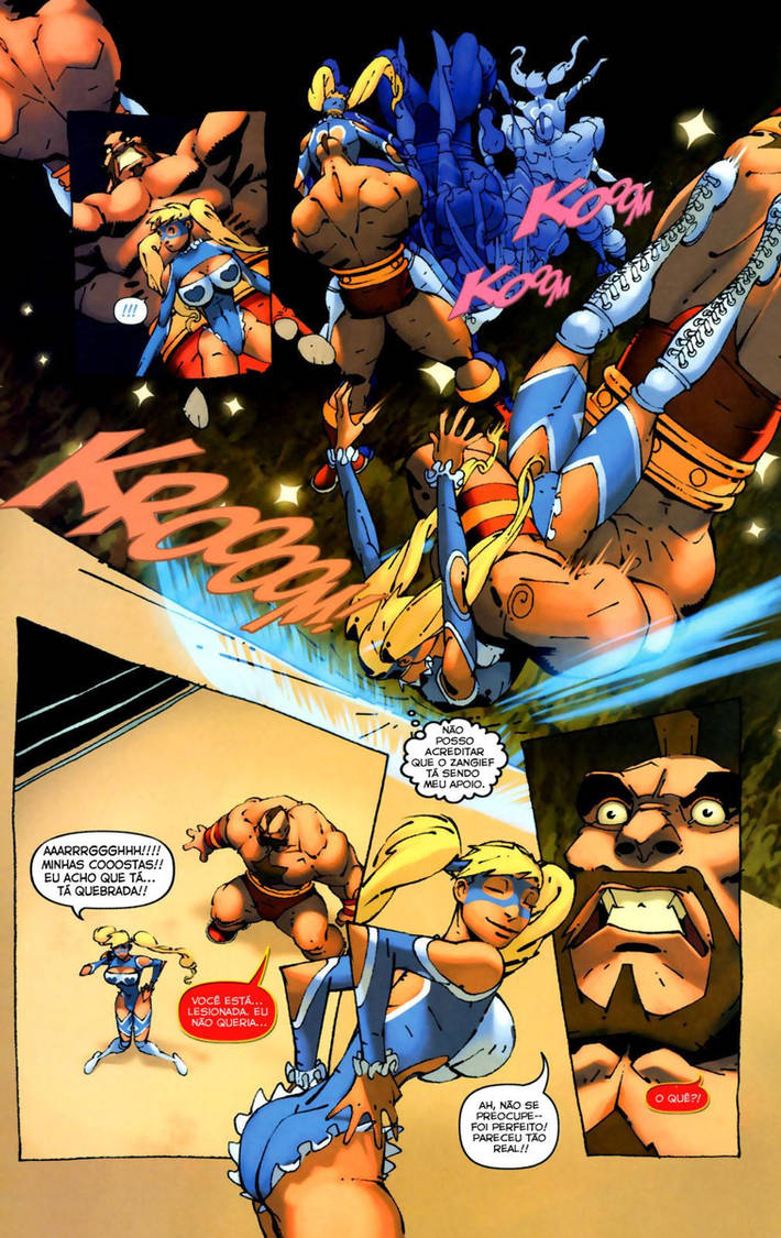 Udon Street Fighter Comics Bearhug by LATDS on DeviantArt