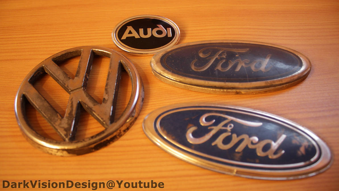 Vw Volkswagen Audi Ford Marken Logos Zeichen Signs By The World In