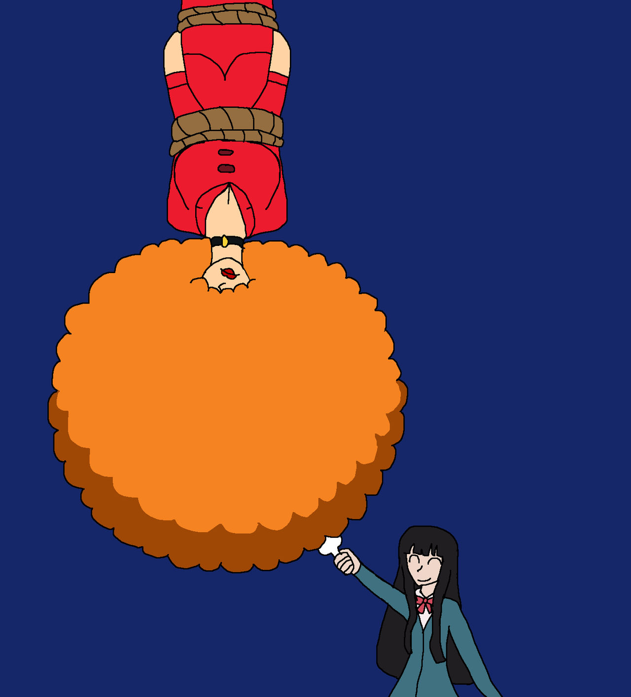 Ms Bellum Upside Down By Atomicboo131 On DeviantArt
