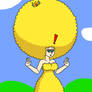 Princess Peach Bullet Candy Afro Dress