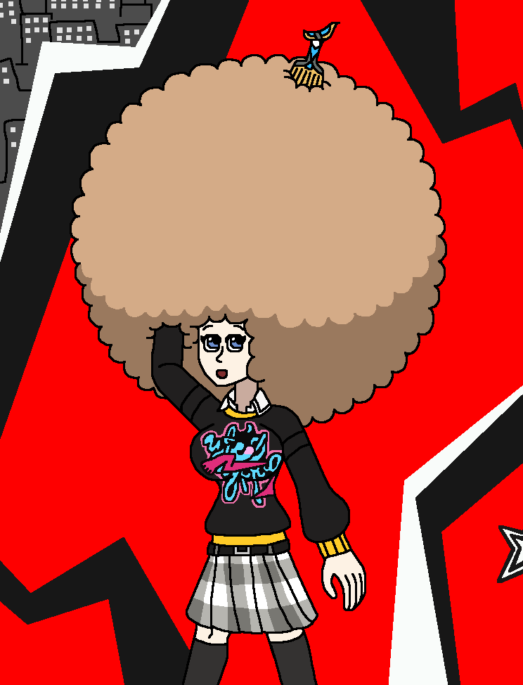 Motoha Arai (Persona 5 X) Afro by atomicboo131 on DeviantArt