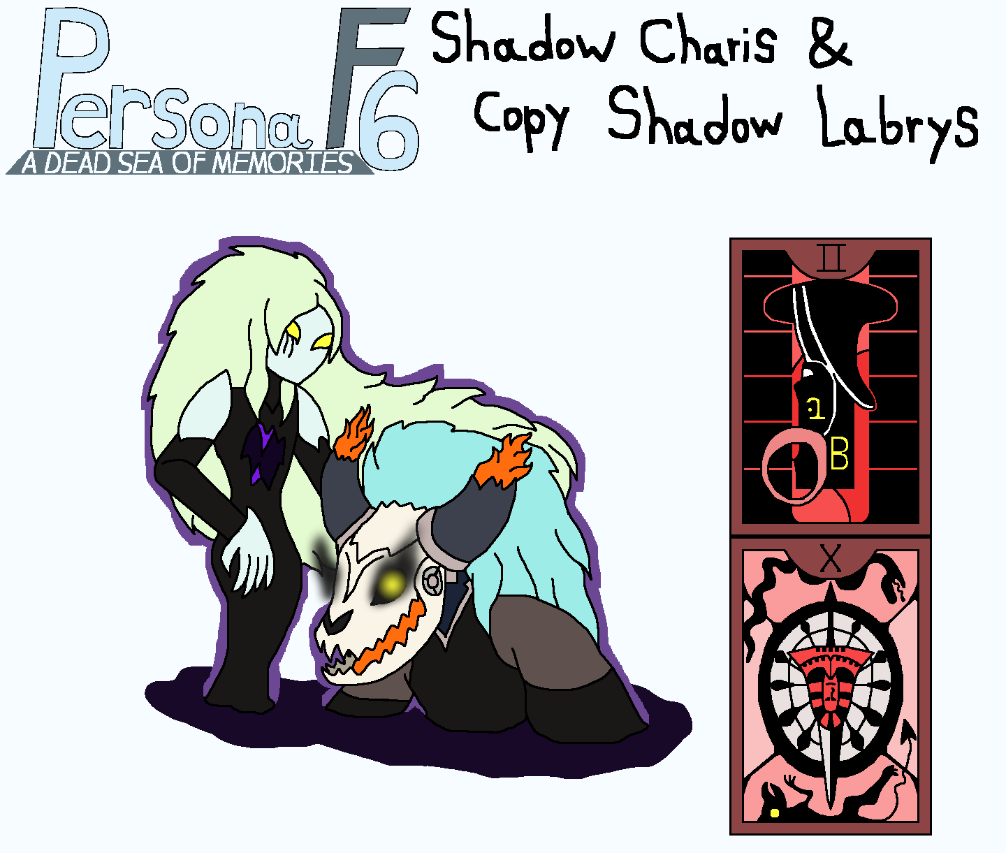 Shadow Labrys Meme Persona F6 - Shadow Charis and Copy Shadow Labrys by atomicboo131 on ...