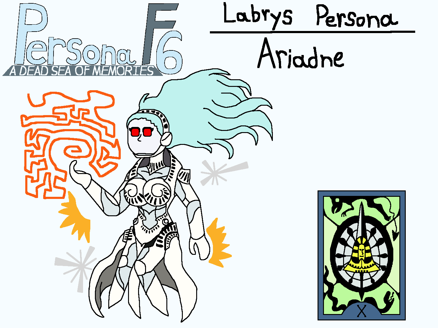 Persona F6 - Persona {Ariadne} by atomicboo131 on DeviantArt