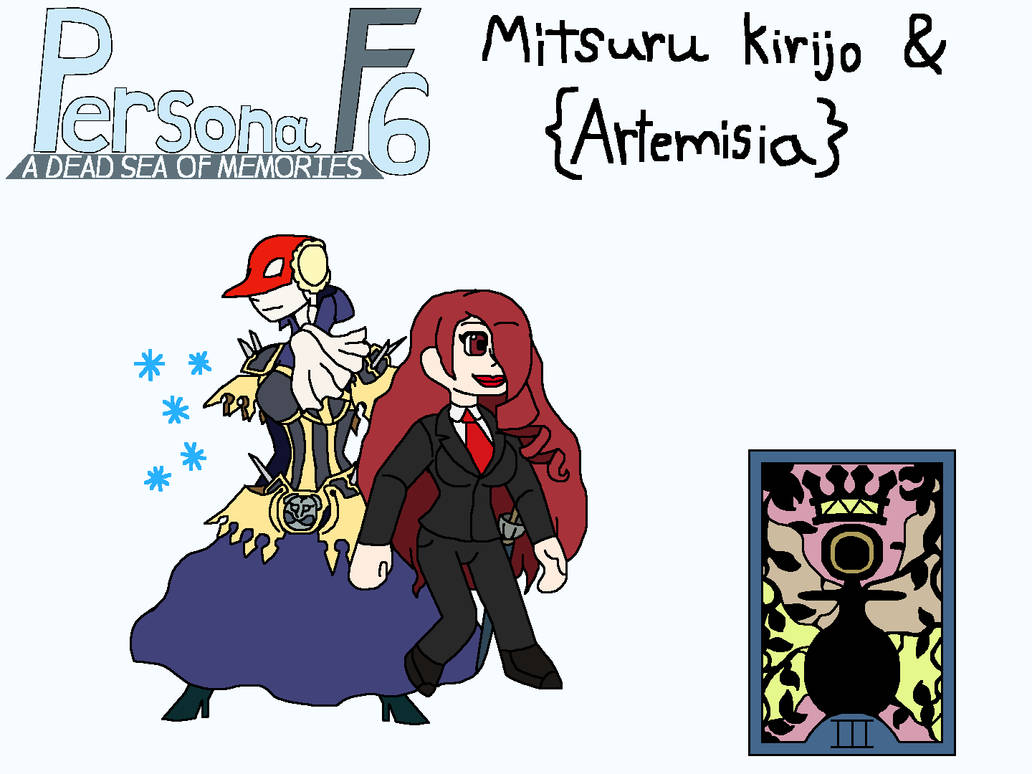 kirijou mitsuru and artemisia (persona and 1 more) drawn by  takkun_(takkun_art)