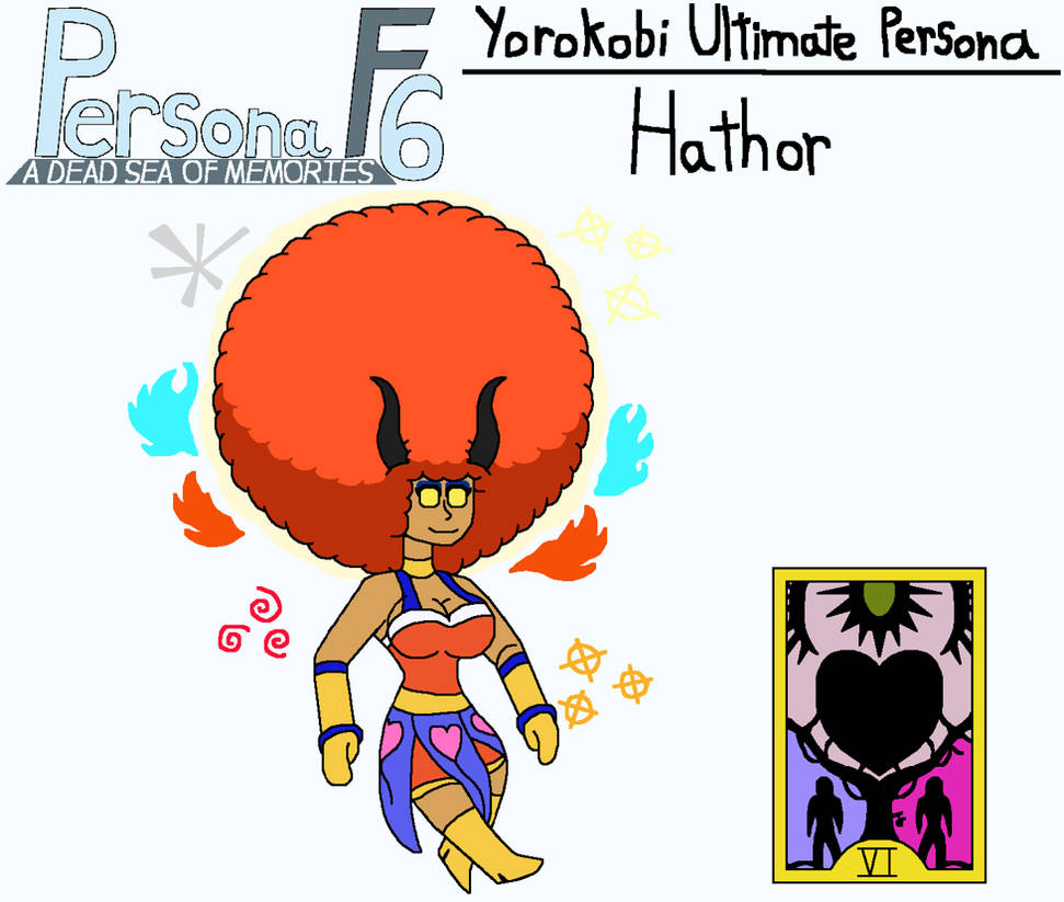 Persona F6 - Ultimate Persona Hathor by atomicboo131 on DeviantArt