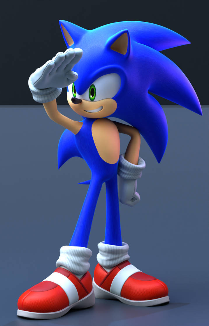 Modern Sonic model from: Sonic Speed Simulator - Download Free 3D model by  Sonic the Hedgehog Fan # 9,945,677 (@sonicmaniafan994878) [764dc2d]