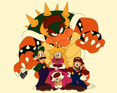 Bowser The Super Mario Bros Movie Png Render by GruYDruAmarillo on  DeviantArt