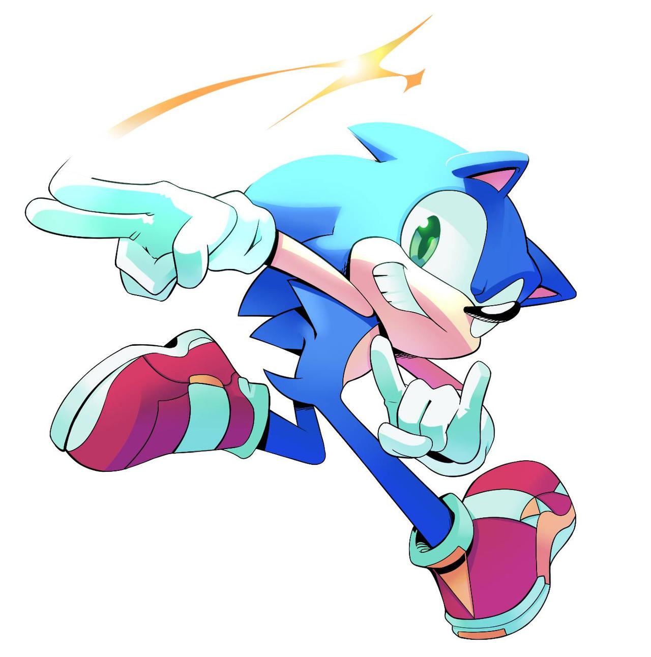 Sonic by MrAsombro on DeviantArt