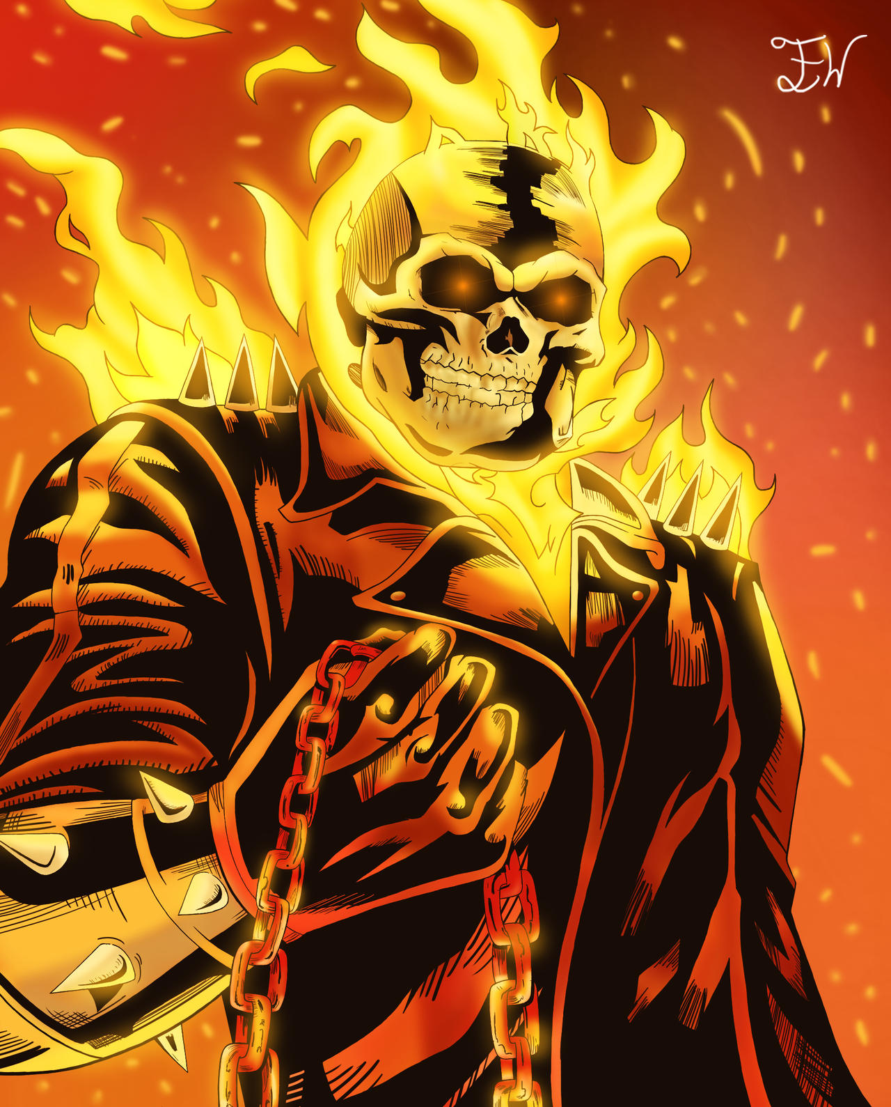 Ghost Rider - Fanart by blazertbro on DeviantArt