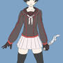 Yandere Game Player Character (No Buttons ver.)