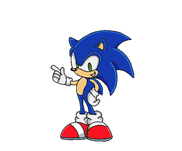 Sonic Gift Art for DC111