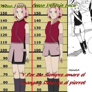 Sakura Manga Vs Anime /Pierrot Vs Kishimoto