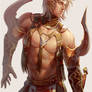 MMO Game Character design Prometheus