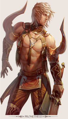 MMO Game Character design Prometheus
