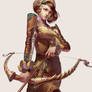 MMO Game Character design Demeter