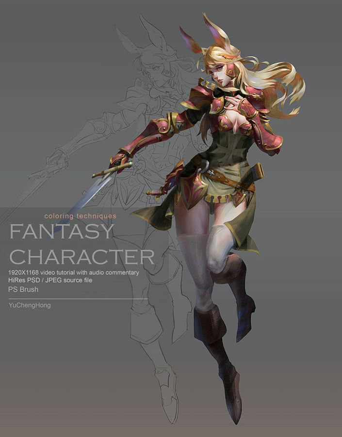 Paint the Fantasy Character