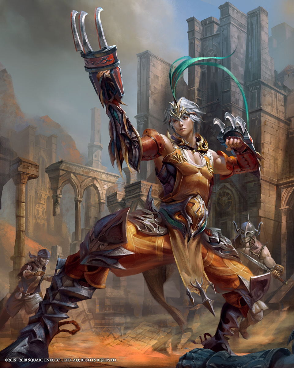 Mobius Final Fantasy - Monk by yuchenghong on DeviantArt