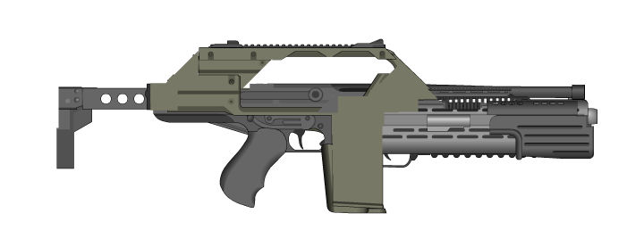 Prodigy Pulse Rifle Pulse rifle W.I.P by Maverick1313 on DeviantArt