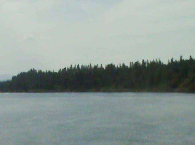 Lake and Small Island