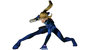 Zero Suit Samus Render (Pose 1)