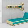Nailcutter couch - seagreen