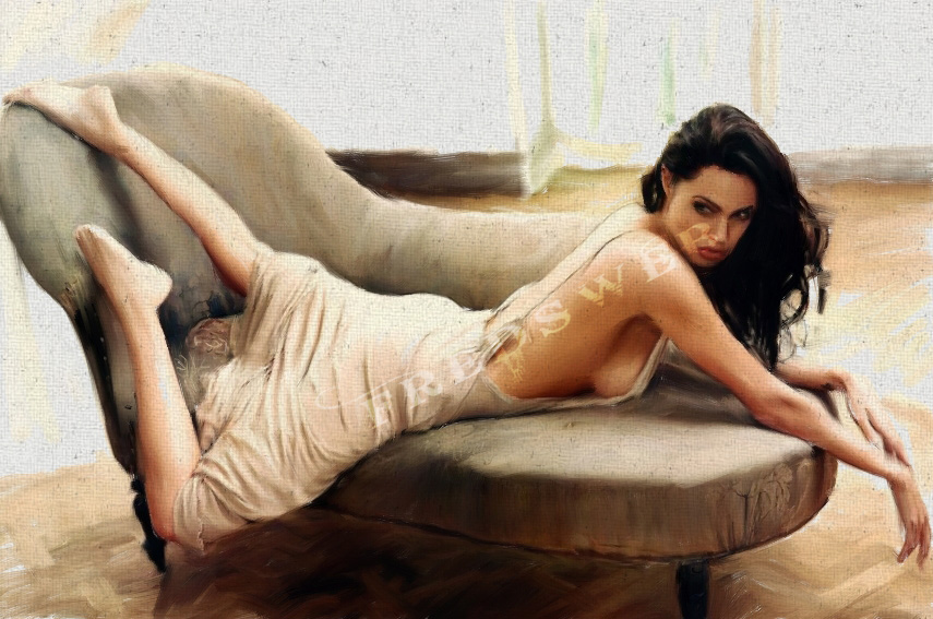 Another Painting of Angelina