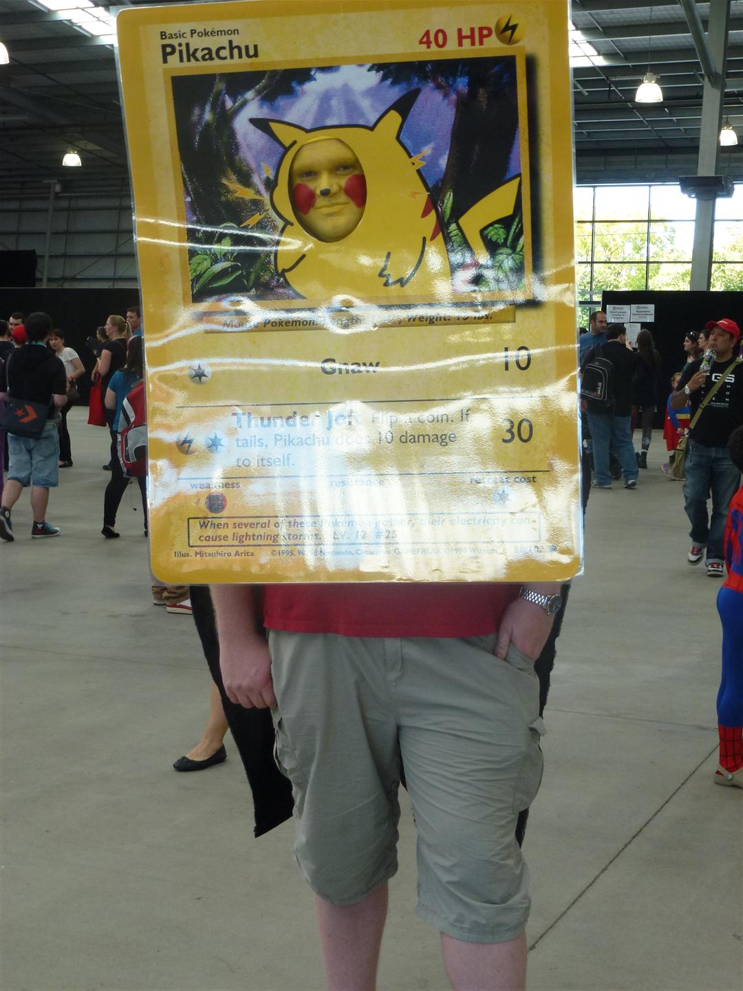 Supanova 2012 - Pokemon Card (Pikachu)