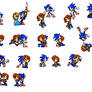 Art trade: SallyxSonic sprites