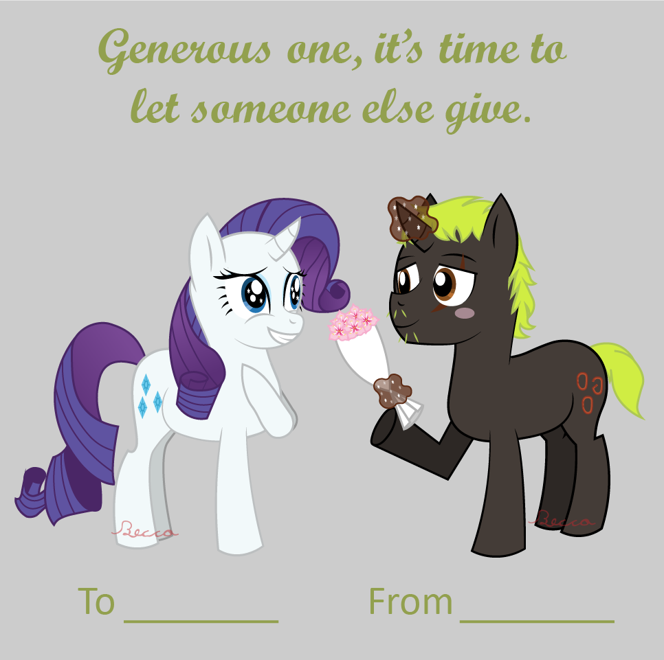 MLP VDay Card - Generosity