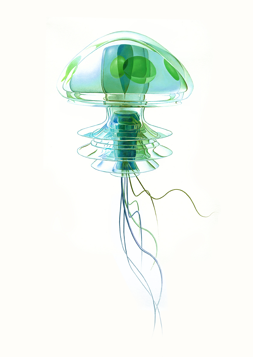 Glassjelly creature