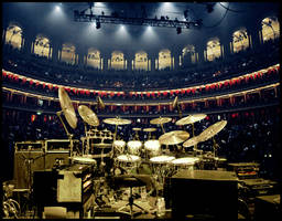 Behind the drums / Gavin Harrison's drumkit