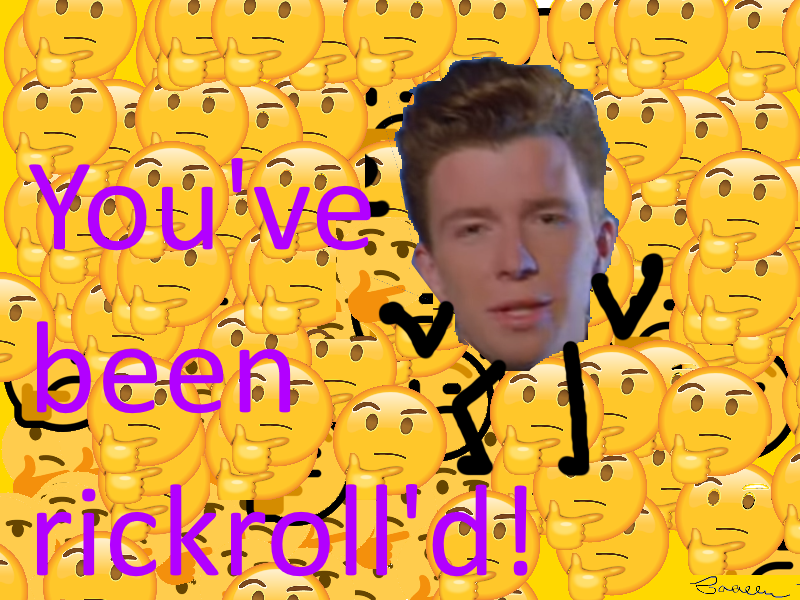 You've been rick roll'd! by Boaeu on DeviantArt