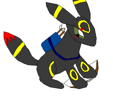 Cynder As An Umbreon