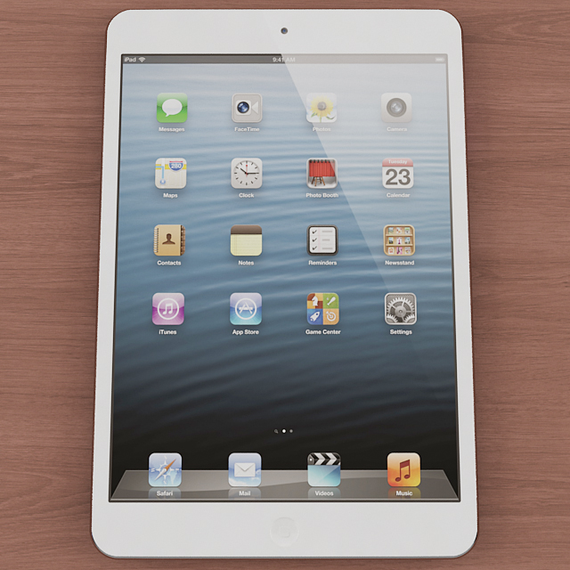 Ipad Mini Front View