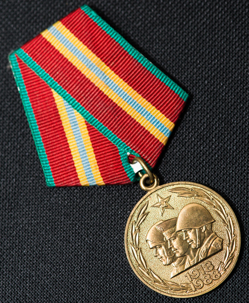 Soviet Union 70 Years of Armed Forces Medal