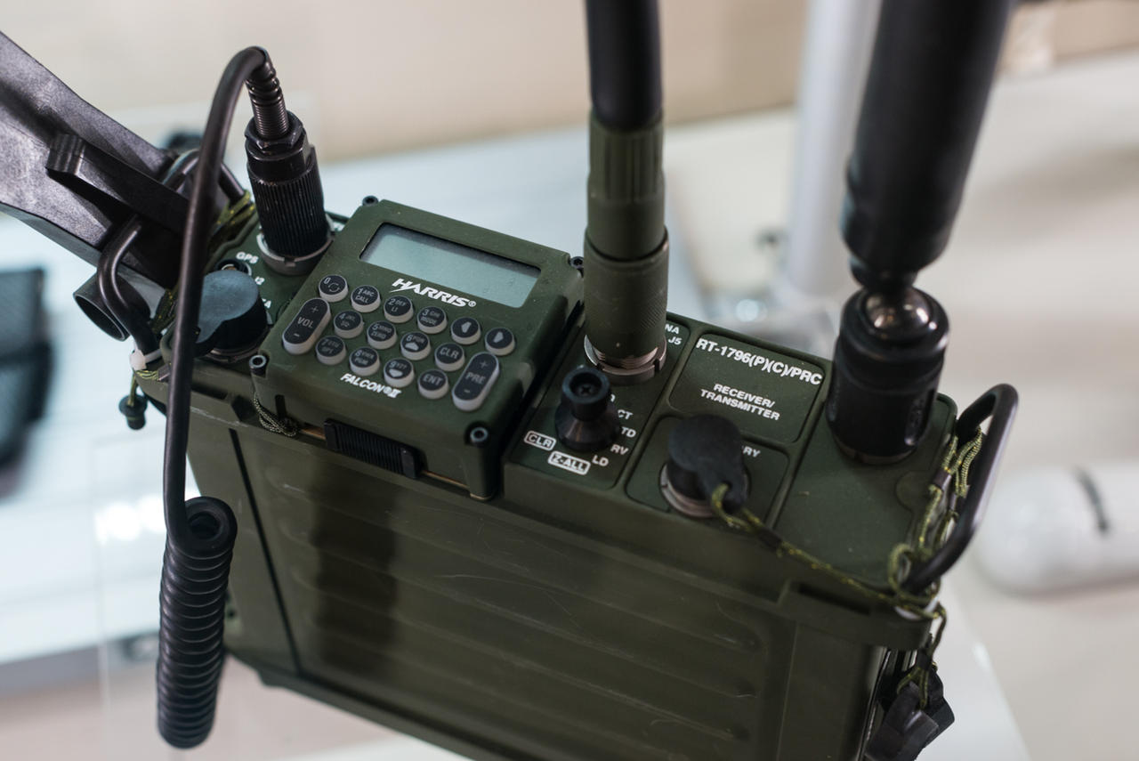 Harris RT-1796 AN/PRC-117 Multiband Manpack Radio by PLutonius on